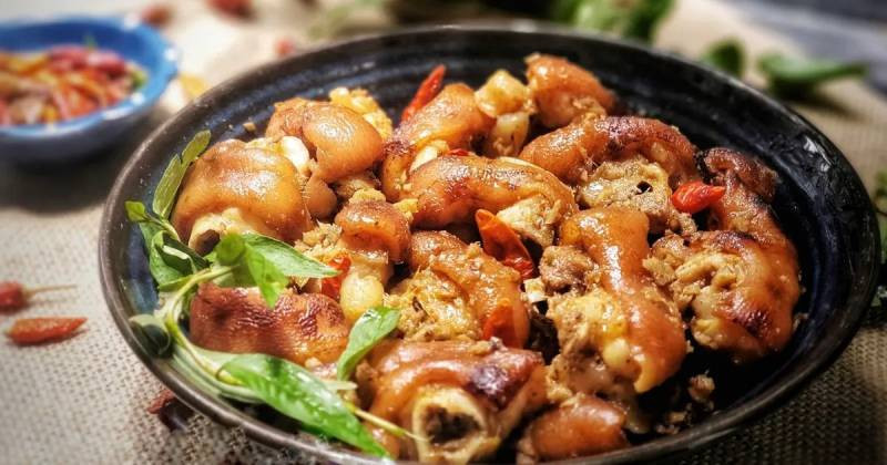 Thịt heo rừng giả cầy mềm, ngọt, thấm vị